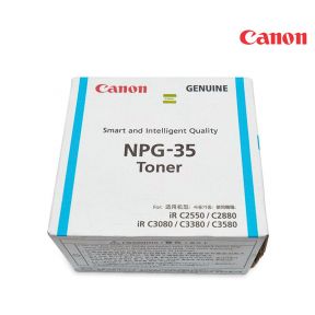 CANON NPG-35 Cyan Original Toner Cartridge For CANON imageRUNNER C2380, C2880, C2550, C3038, C3080, C3480, C2880, C3380, C3480, C3580, C3880 Copiers