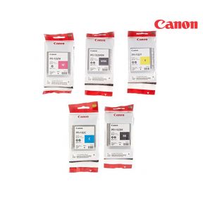 Canon PFI-207 Ink Cartridge 1 Set | Black | Colour For imagePROGRAF iPF6400, iPF6400S, iPF6450 Printers