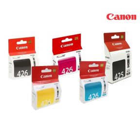 Canon PG-425/CLI-426 Ink Cartridge 1 Set | Black | Colour| For Pixma iP4840, iP4940, MG5140, MG5240, MG6140, MG8140, MX884 Printers