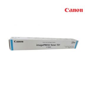 Canon T01 Original Cyan Toner Cartridge (8067B001) For Canon ImagePRESS C600, C700, C800 Copiers