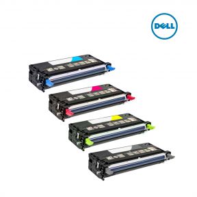 Compatible Dell 310-8092-Black|310-8094-Cyan|310-8098-Yellow|310-8096-Magenta 1 Set High Yield Toner Cartridge For Dell 3110cn