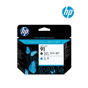 HP 91 Matte Black and Cyan Printhead (C9460A) for HP Designjet Z6100, Z6100 42-in, Z6100 60-in, Z6100ps, Z6100ps 42-in, Z6100ps 60-in Printer
