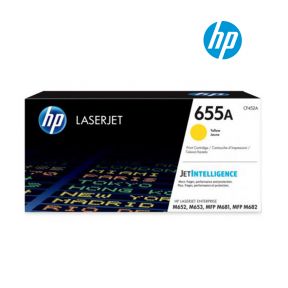 HP 655A Yellow Toner Cartridge (CF452A) For HP LaserJet Enterprise M652DN, M652N, M653DH, M653DN, M653XMFP M681DH, MFP M681DN, MFP M681F Printers