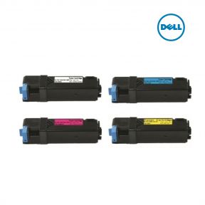 Dell FM064-Black|FM065-Cyan|FM066-Yellow|FM067-Magenta 1 Set Toner Cartridge For Dell 2130cn, Dell 2135cn
