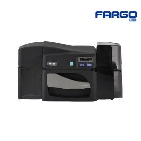 Fargo 55130 - DTC4500e ID Card Printer (Dual Side, USB, Ethernet, MAG Encoder, with Locking Hoppers)