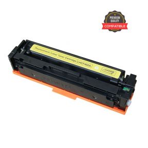 HP 201A (CF402A) Yellow Compatible Laserjet Toner Cartridge For HP Color LaserJet Pro M252dw, MFP M277dw, M252n, Colour Printers