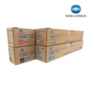Konica Minolta TN319 Toner Cartridge 1 Set | Black | Colour| For Konica Minolta KONICA MINOLTA BIZHUB C360, C220, C280, C7722, C7728