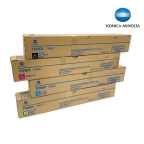 Konica Minolta TN512 Toner Cartridge 1 Set | Black | Colour| For Konica Minolta Bizhub C258, C308, C368, C454, C554 Printers