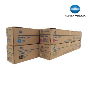 Konica Minolta TN619 Toner Cartridge 1 Set | Black | Colour| For  KONICA MINOLTA BIZHUB C1060, C1070, C1070P, C1060L, C17HC, C2060, C2070P, C2070, C2060L, C2070L, C3070, C3070L, C3080, C3080P Printers