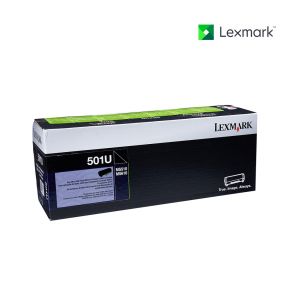 Lexmark 50F1U00 Black Toner Cartridge For Lexmark MS510dn, Lexmark MS610de, Lexmark MS610dn, Lexmark MS610dte, Lexmark MS610dtn