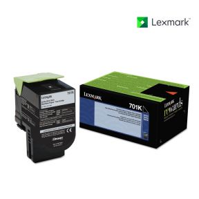 Lexmark 70C10K0 Black Toner Cartridge For Lexmark CS310dn, Lexmark CS310n, Lexmark CS410dn, Lexmark CS410dtn, Lexmark CS410n, Lexmark CS510de, Lexmark CS510dte