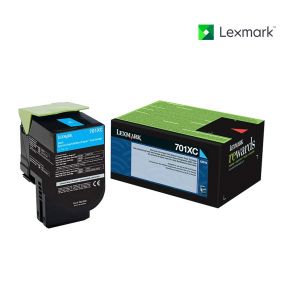 Lexmark 70C1XC0 Cyan Toner Cartridge For Lexmark CS510de, Lexmark CS510dte