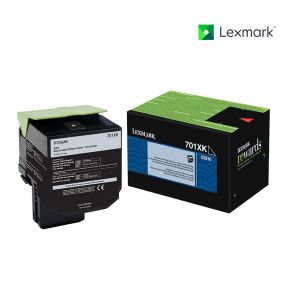 Lexmark 70C1XK0 Black Toner Cartridge For Lexmark CS510de, Lexmark CS510dte