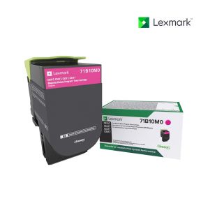 Lexmark 71B10M0 Magenta Toner Cartridge For Lexmark CS317dn, Lexmark CS417dn, Lexmark CS517de, Lexmark CX317dn, Lexmark CX417de, Lexmark CX517de