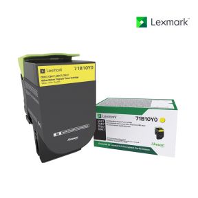 Lexmark 71B10Y0 Yellow Toner Cartridge For Lexmark CS317dn, Lexmark CS417dn, Lexmark CS517de, Lexmark CX317dn, Lexmark CX417de, Lexmark CX517de