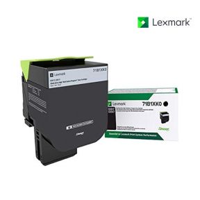 Lexmark 71B1XK0 Black Toner Cartridge For Lexmark CS517de, Lexmark CX517de
