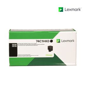 Lexmark 74C1HK0 Black Toner Cartridge For Lexmark CS720de, Lexmark CS720dte, Lexmark CS725de, Lexmark CS725dte