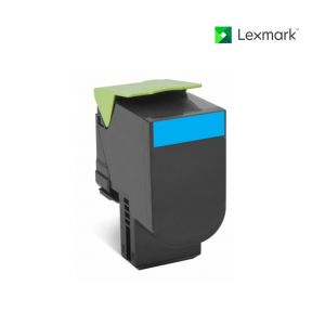 Lexmark 78C0U20 Cyan Toner Cartridge For Lexmark CS521, Lexmark CS521dn, Lexmark CS622de, Lexmark CX622ade, Lexmark CX625