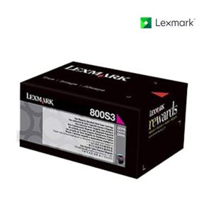 Lexmark 80C0S30 Magenta Toner Cartridge For Lexmark CX310dn, Lexmark CX310n, Lexmark CX410dte, Lexmark CX510de, Lexmark CX510dhe, Lexmark CX510dthe