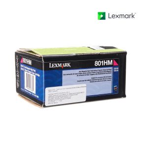 Lexmark 80C1HM0 Magenta Toner Cartridge For Lexmark CX410de, Lexmark CX410dte, Lexmark CX410e, Lexmark CX510de, Lexmark CX510dhe, Lexmark CX510dthe