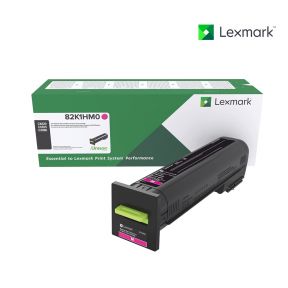 Lexmark 82K1HM0 Magenta Toner Cartridge For Lexmark CX820de, Lexmark CX820dte, Lexmark CX820dtfe, Lexmark CX825de, Lexmark CX825dte, Lexmark CX825dtfe, Lexmark CX860de