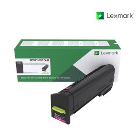 Lexmark 82K1UM0 Magenta Toner Cartridge For Lexmark CX860de, Lexmark CX860dte, Lexmark CX860dtfe