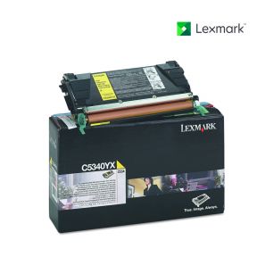 Lexmark C5340YX Yellow Toner Cartridge For  Lexmark C534, Lexmark C534dn, Lexmark C534dtn, Lexmark C534n