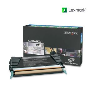 Lexmark C734A1KG Black Toner Cartridge For Lexmark C734,  Lexmark C734dn,  Lexmark C734dtn,  Lexmark C734dw,  Lexmark C734n,  Lexmark C736dn,  Lexmark C736dtn