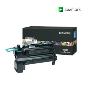 Lexmark C792X2KG Black Toner Cartridge For Lexmark C792de , Lexmark C792dhe , Lexmark C792dte , Lexmark C792e , Lexmark CS796de