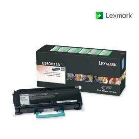 Lexmark E360H11A Black Toner Cartridge For  Lexmark E360 dtn, Lexmark E360d, Lexmark E360dn, Lexmark E460d, Lexmark E460 dtn, Lexmark E460dn, Lexmark E460dw, Lexmark E462dtn