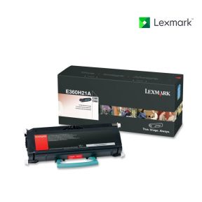 Lexmark E360H21A Black Toner Cartridge For  Lexmark E360 dtn, Lexmark E360d, Lexmark E360dn, Lexmark E460 d, Lexmark E460 dtn, Lexmark E460dn, Lexmark E460dw, Lexmark E462dtn