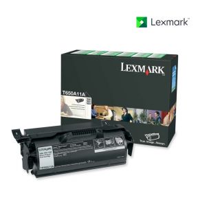 Lexmark T650A11A Black Toner Cartridge For Lexmark T650,  Lexmark T650dn,  Lexmark T650dtn,  Lexmark T650n,  Lexmark T652,  Lexmark T652dn,  Lexmark T652dtn