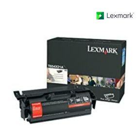 Lexmark T654X21A Black Toner Cartridge For  Lexmark T654, Lexmark T654dn, Lexmark T654dtn, Lexmark T654n, Lexmark T656, Lexmark T656dne