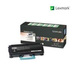 Lexmark X463A11G Black Toner Cartridge For  Lexmark X463de, Lexmark X463de MFP, Lexmark X464de, Lexmark X464de MFP, Lexmark X466de, Lexmark X466dte, Lexmark X466dwe