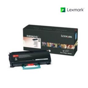 Lexmark X463A21G Black Toner Cartridge For  Lexmark X463de, Lexmark X464de, Lexmark X466de, Lexmark X466dte, Lexmark X466dwe