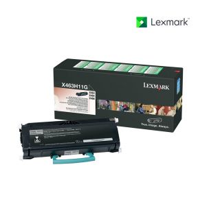 Lexmark X463H11G Black Toner Cartridge For  Lexmark X463de, Lexmark X463de MFP, Lexmark X464de, Lexmark X464de MFP, Lexmark X466de, Lexmark X466dte, Lexmark X466dwe