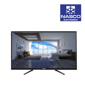 NASCO 32″ DIGITAL SATELLITE LED TV WITH HDMI/USB/VGA/DVBT2