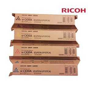 Ricoh C430 Toner Cartridge 1 Set | Black | Colour| For Aficio SP C430, SP C431 Printers