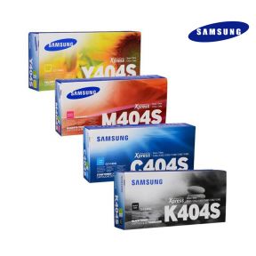 Samsung CLT-404s Toner Cartridge 1 Set | Black | Colour| For Samsung ProXpress SL-C430, SL-C432, SL-C433, SL-C480, SL-C482, SL-C483 Printers