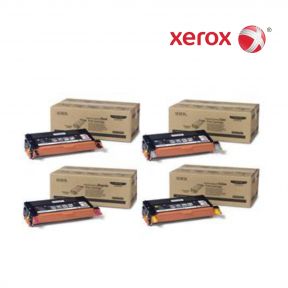  Xerox 113R00722-Black|113R00723-Cyan|113R00721-Yellow|113R00720-Magenta 1 Set Toner Cartridge Standard For Xerox Phaser 6180DN,  Xerox Phaser 6180MFP , Xerox Phaser 6180MFPD,  Xerox Phaser 6180MFPN,  Xerox Phaser 6180N