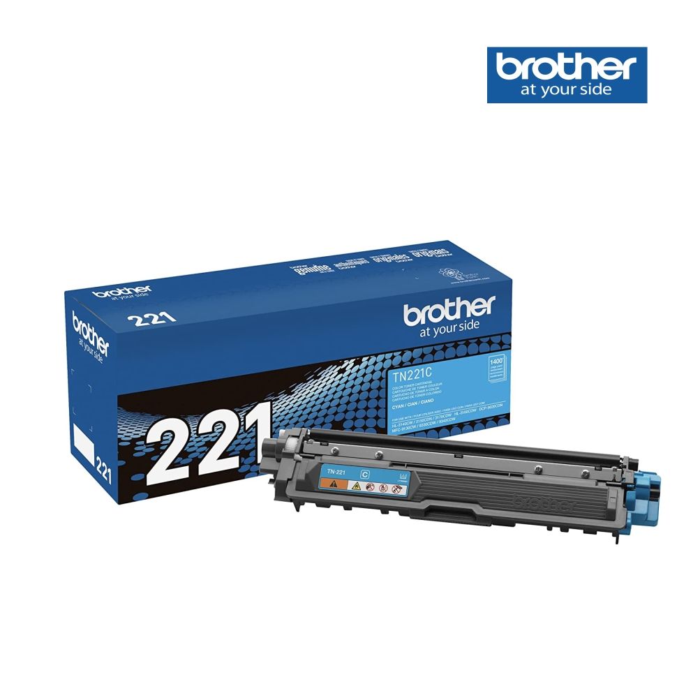 Antage Andesbjergene Alabama Compatible Brother TN221C Cyan Toner Cartridge For Brother DCP-9015 CDW,  Brother DCP-9020 CDW, Brother HL-3140CW, Brother HL-3150 CDW, Brother  HL-3170CDW
