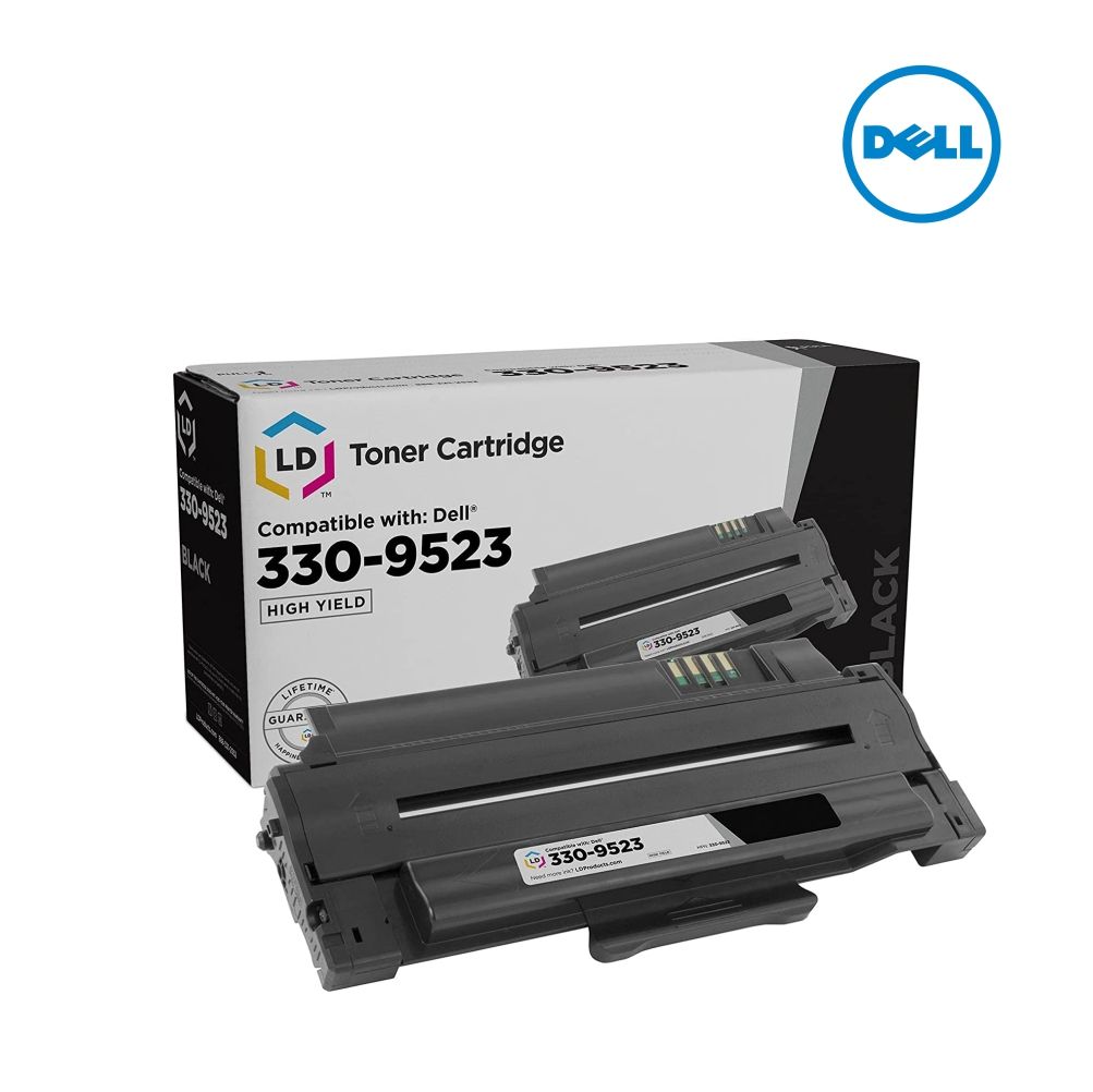 ly ide vi Compatible Dell 330-9523 Black Toner Cartridge For Dell 1130, Dell 1130n,  Dell 1133, Dell 1135n