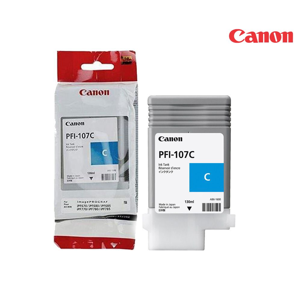 CANON PFI-107C Cyan Ink Cartridge