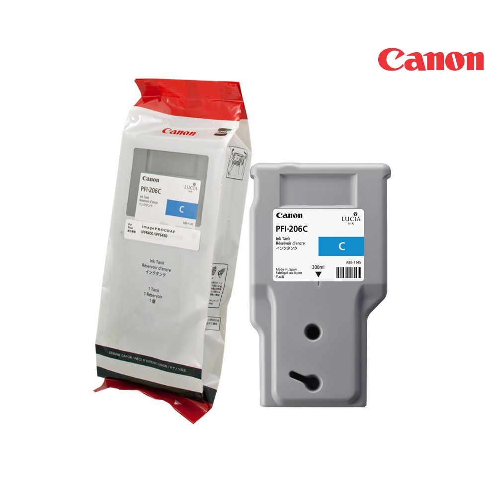 CANON PFI-206C Cyan Ink Cartridge