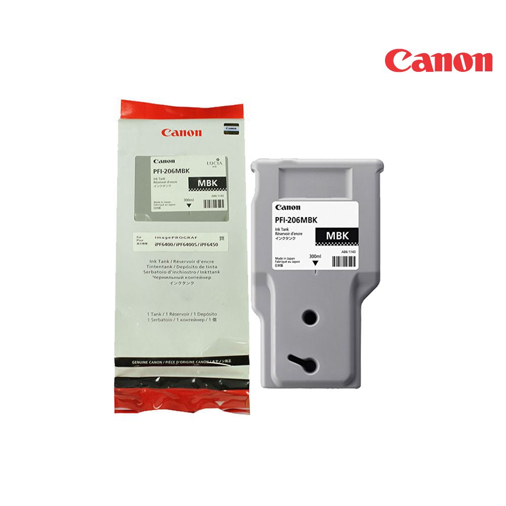 CANON PFI-206MBK Matte Black Ink Cartridge
