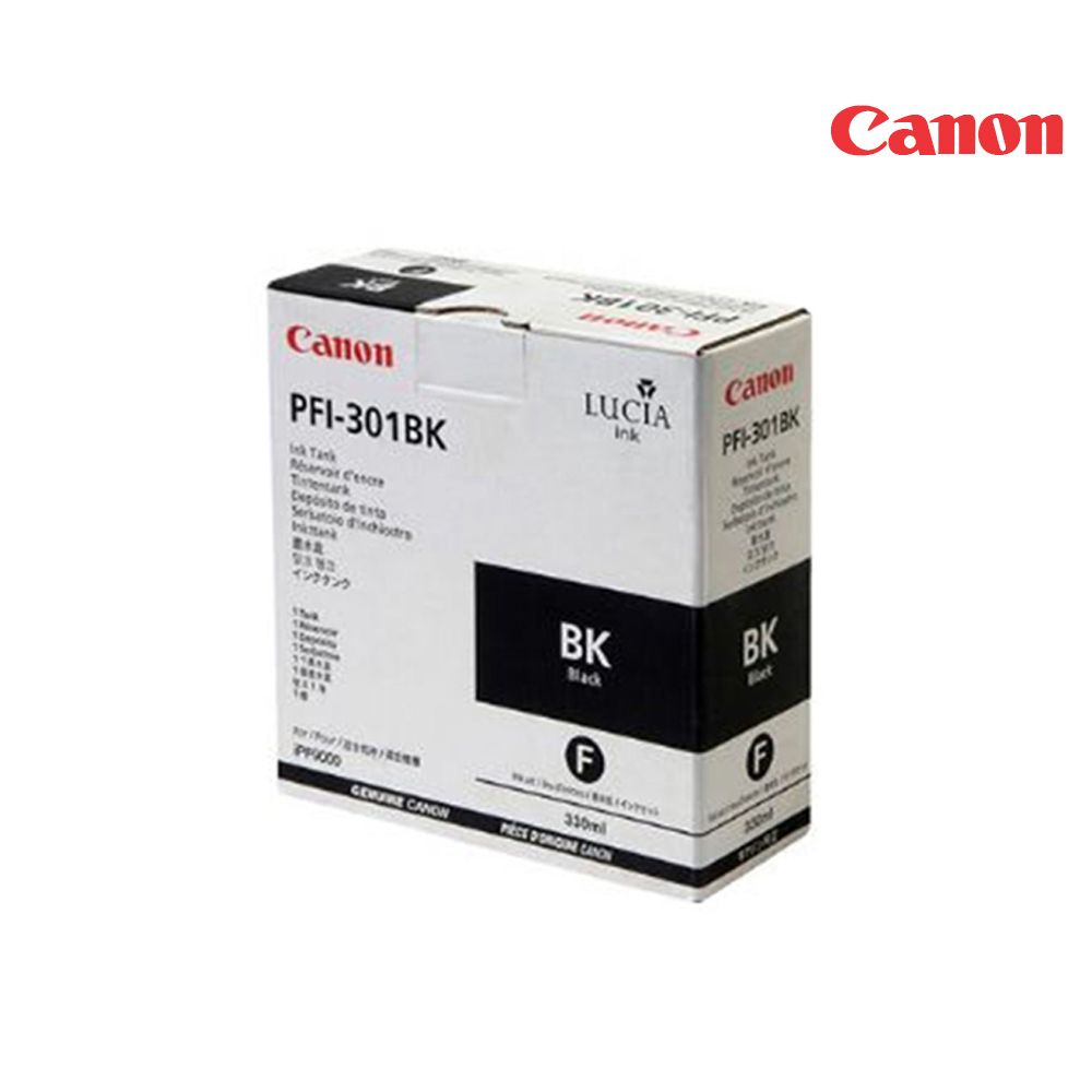 CANON PFI-301BK Black Ink Cartridge
