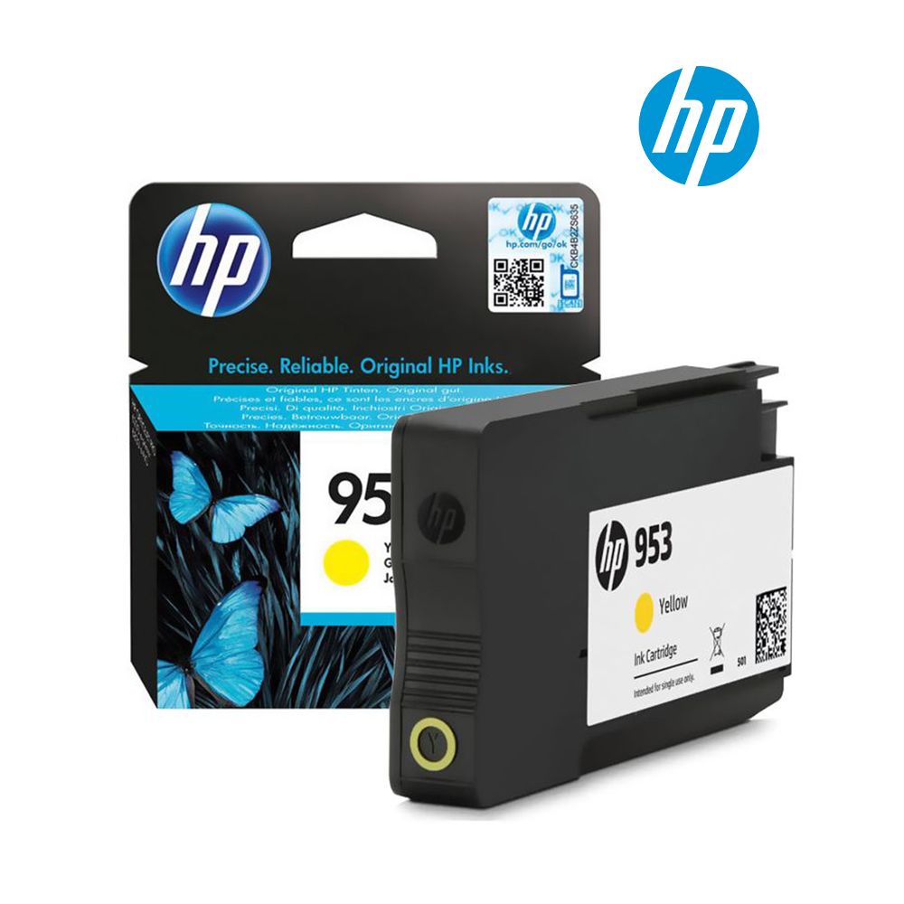 Hp 953 Yellow Ink Cartridge – F6U14AE BGX – ddpatech
