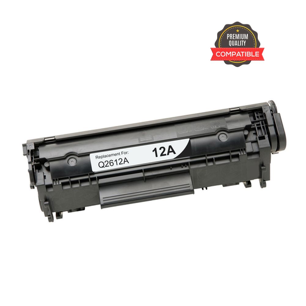 staining mud penance HP 12A (Q2612A- Black) Replacement Toner