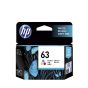 HP 63 Tri-color Ink Cartridge (F6U61AN)  For HP DeskJet 1112, 2130, 2131, 2132, 3630, 3632, 3634, 3830, ENVY 4510, 4513, 4516, 4520, 4650, 4517, Officejet 5200 All-in-One Printer