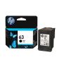 HP 63 Black Ink Cartridge (F6U62A)  For HP DeskJet 1112, 2130, 2131, 2132, 3630, 3632, 3634, 3830, ENVY 4510, 4513, 4516, 4520, 4650, 4517, Officejet 5200 All-in-One Printer